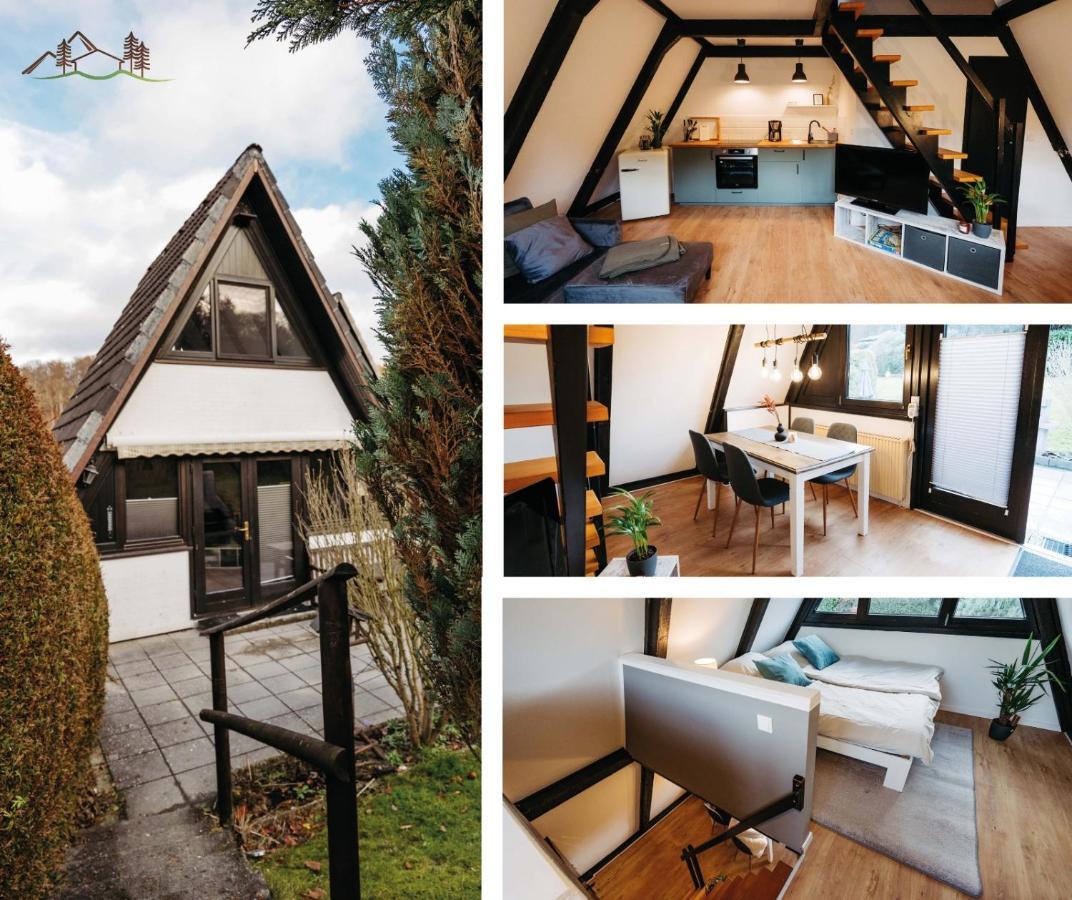 Gemuetliches Nurdachhaus Im Naturparadies Mit Sauna - Erholung Pur Bad Wünnenberg Exterior foto