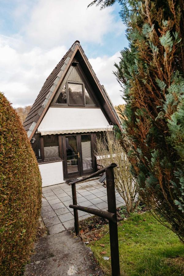Gemuetliches Nurdachhaus Im Naturparadies Mit Sauna - Erholung Pur Bad Wünnenberg Exterior foto
